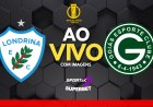 LONDRINA x GOIÁS AO VIVO: COM A EQUIPE REDE SPORTIX