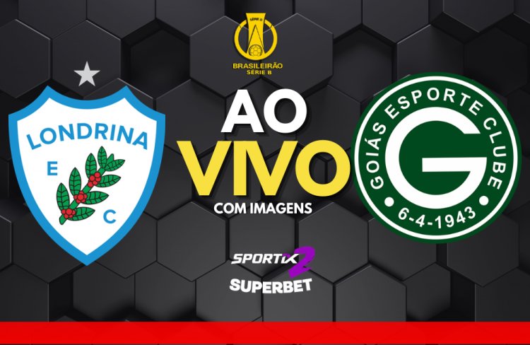 LONDRINA x GOIÁS AO VIVO: COM A EQUIPE REDE SPORTIX